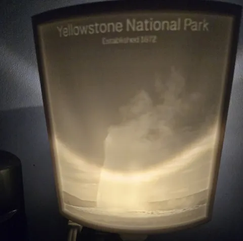 Old Faithful Lithophane