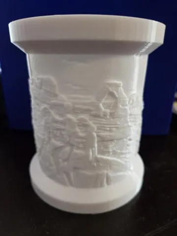 Photo of Lithophane without light on