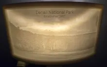 Denali National Park Nightlight Lithophane