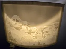 Mount Rushmore National Memorial Nightlight Lithophane