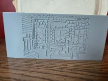 North Rim Picnic Table Organizer Back View