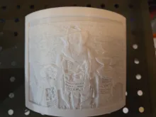 Night Light Lithophane Off